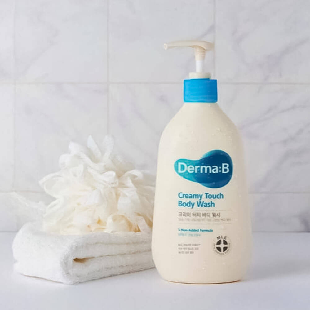 Ламеллярный крем-гель для душа Derma:B Creamy Touch Body Wash