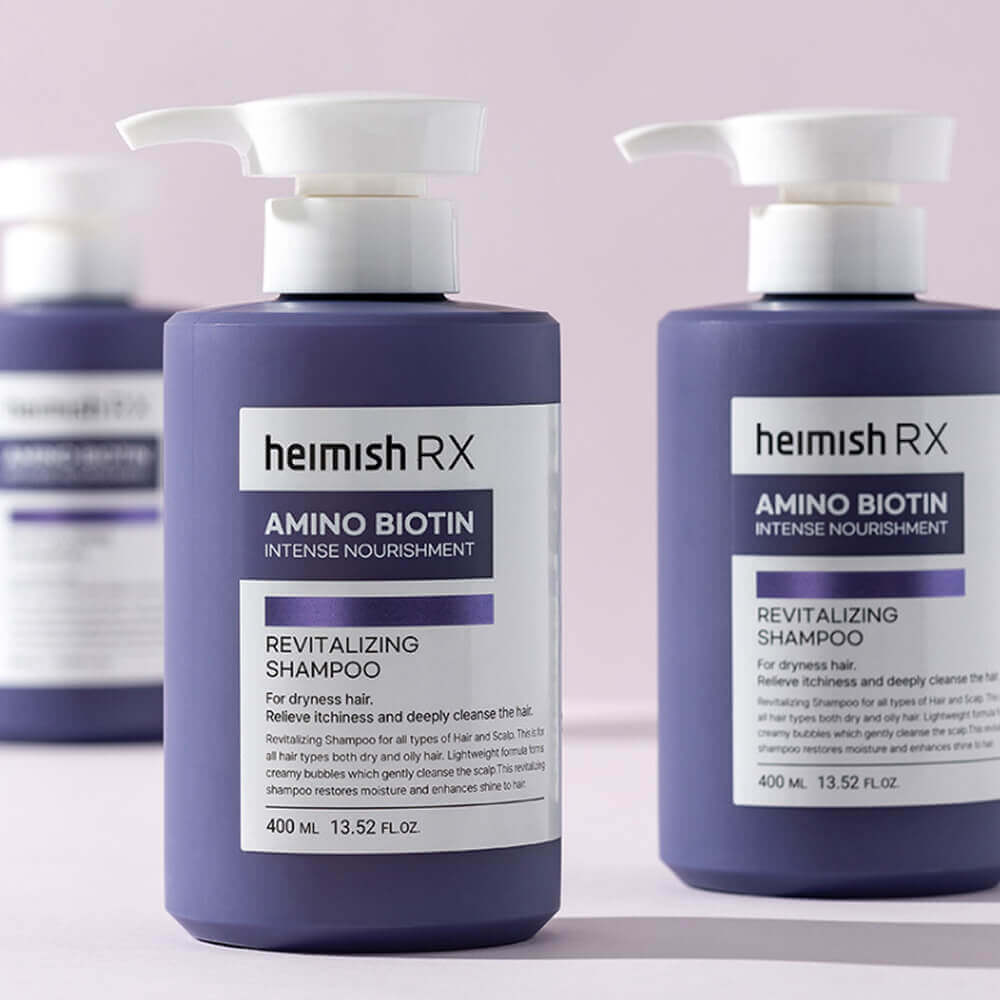 Шампунь для объёма волос с биотином Heimish RX Amino Biotin Revitalizing Shampoo