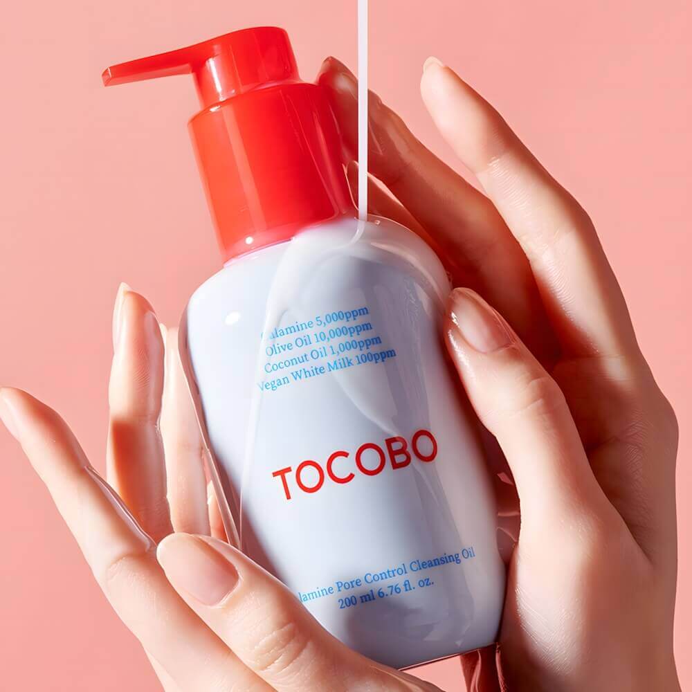 Гидрофильное масло для проблемной кожи с каламином Tocobo Calamine Pore Control Cleansing Oil