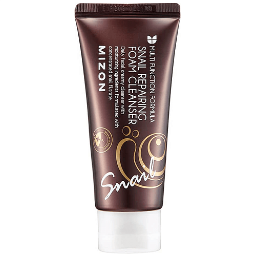 Пенка для умывания с фильтратом улитки Mizon Snail Repairing Foam Cleanser
