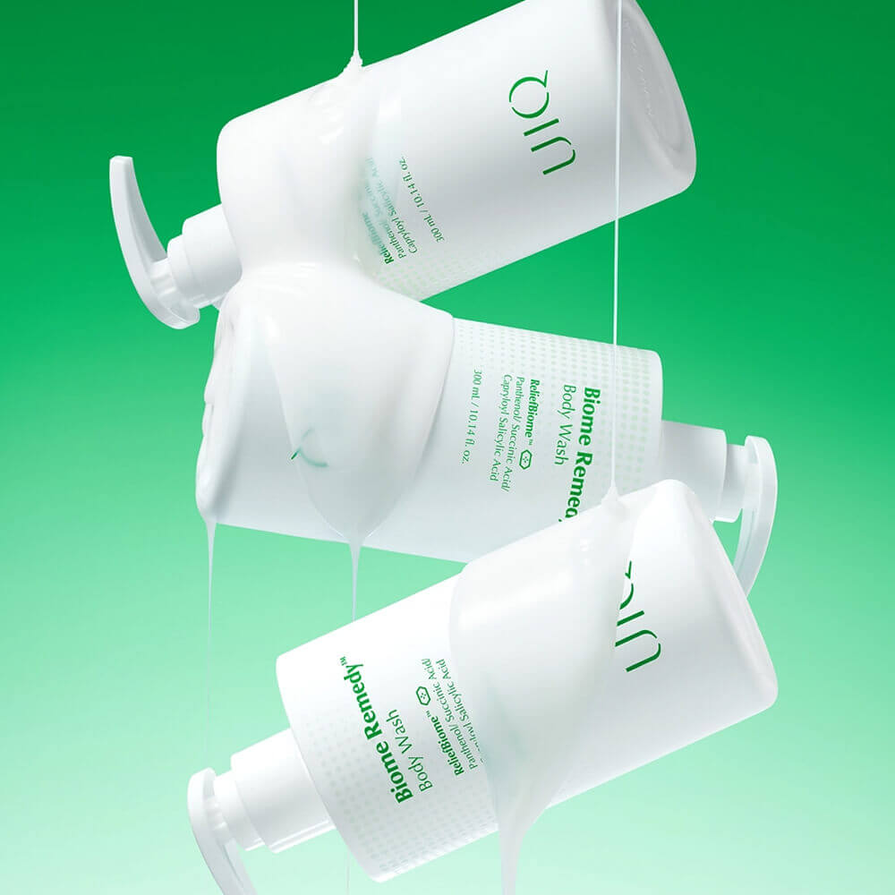 Гипоаллергенный гель для душа с пробиотиками и LHA UIQ Biome Remedy Body Wash