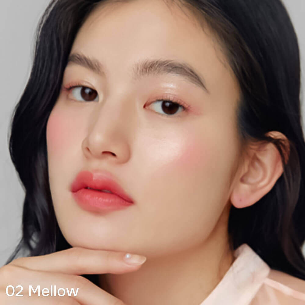 Тающие румяна с влажным мерцанием hince True Dimension Glow Cheek