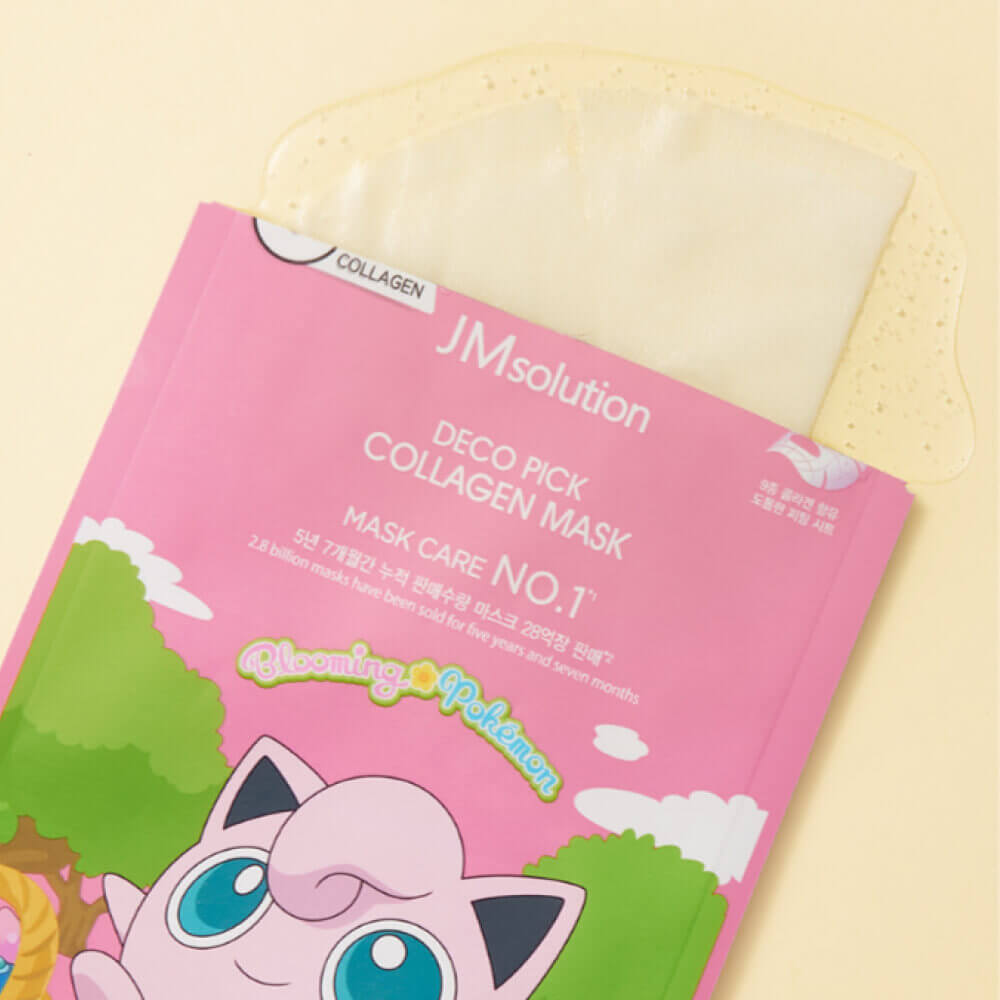 Укрепляющая тканевая маска с коллагеном JMsolution Deco Pick Collagen Mask