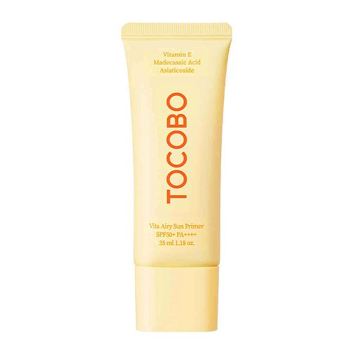 Солнцезащитный праймер для сужения пор Tocobo Vita Airy Sun Primer SPF50+ PA++++