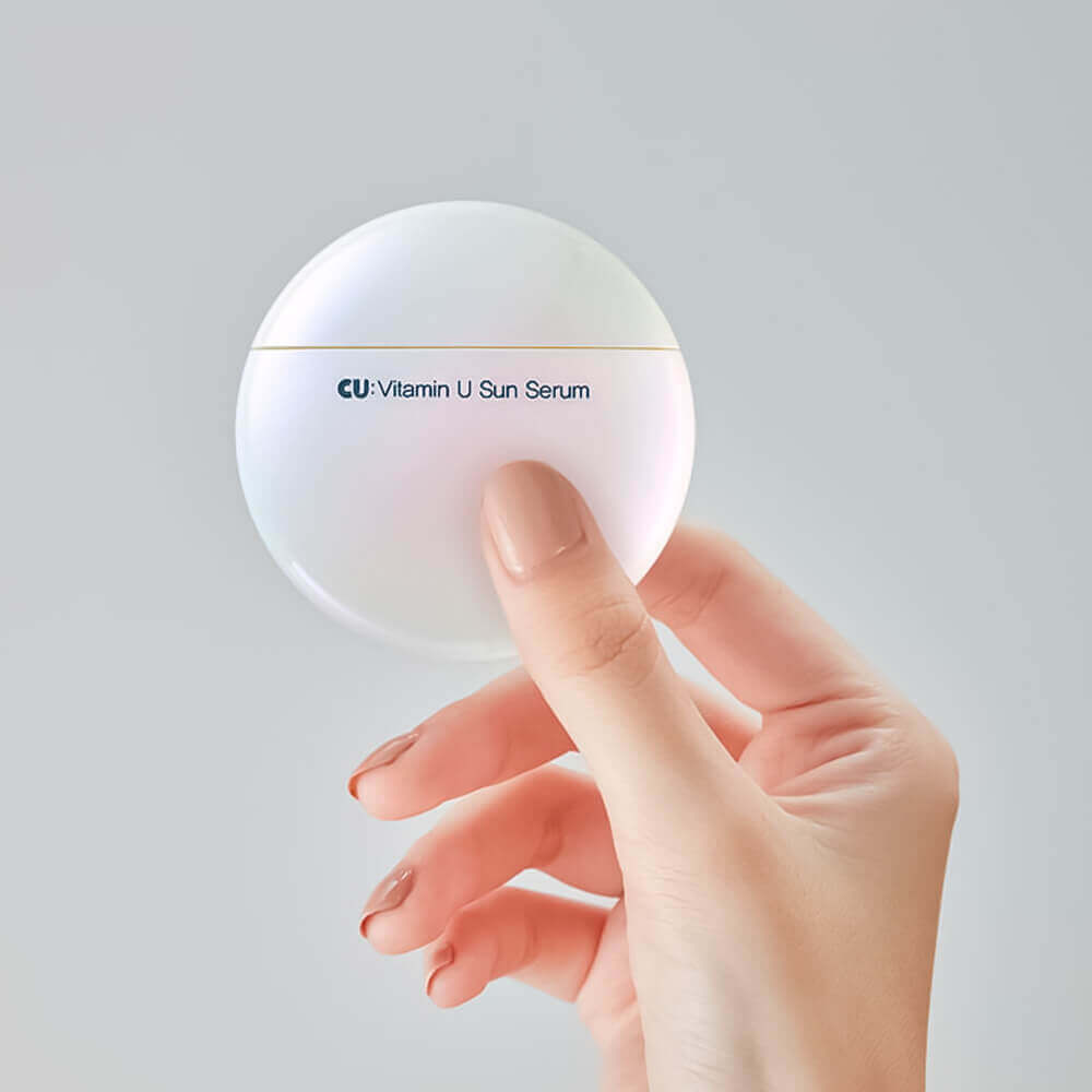 Антивозрастная солнцезащитная сыворотка CUSKIN CU: Vitamin U Sun Serum SPF50 PA++++