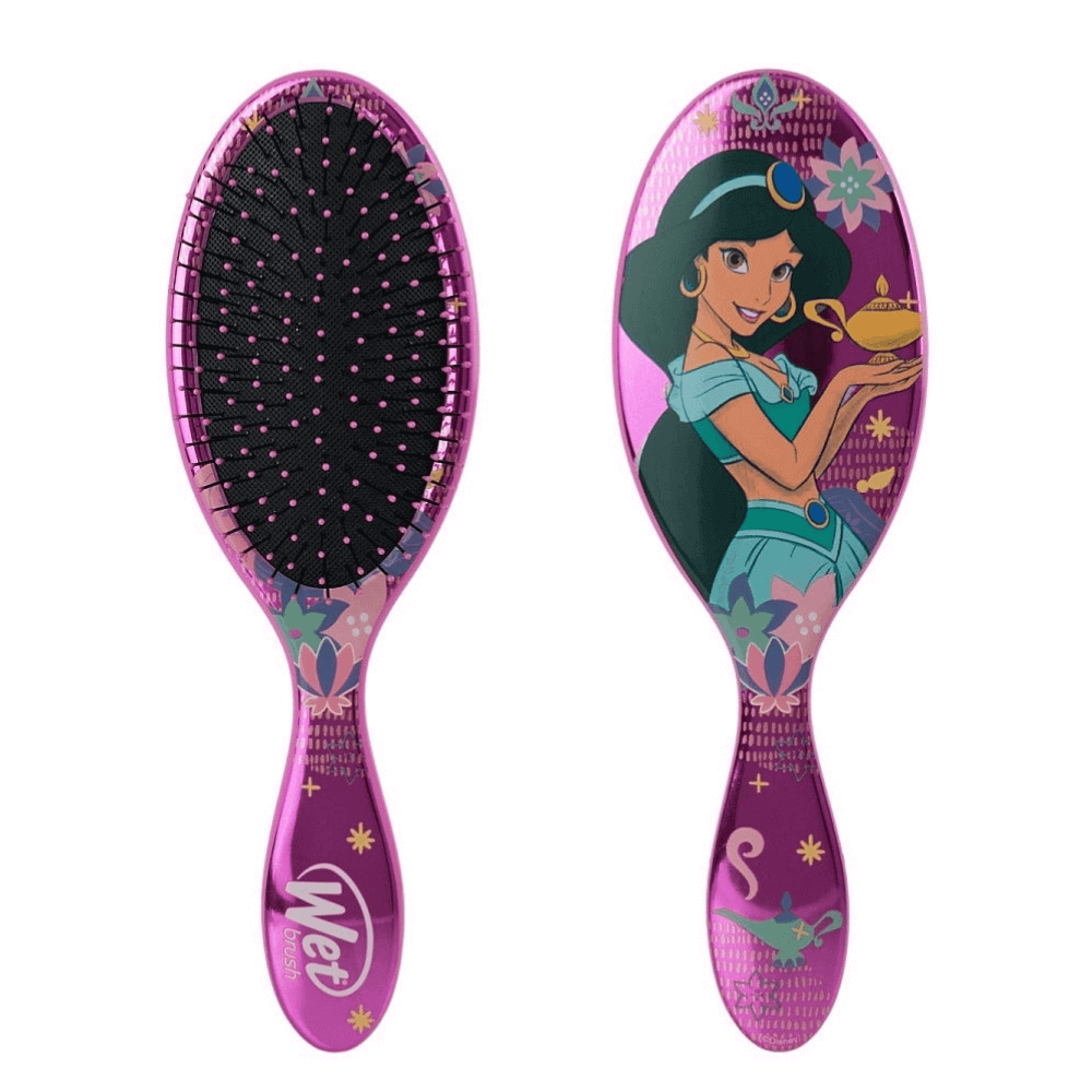 Расчёска для спутанных волос Wet Brush Disney Princess Wholehearted Jasmine Dark Pink