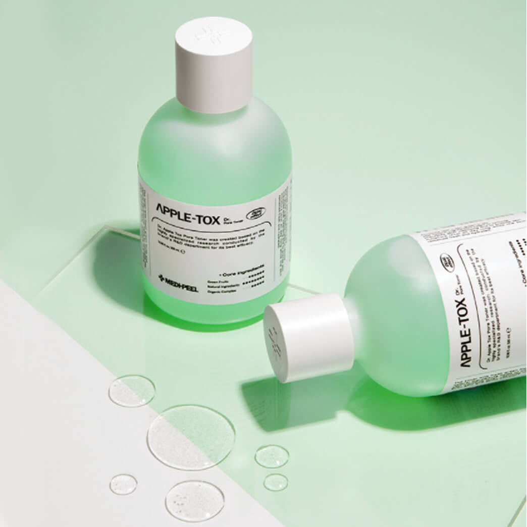 Кислотный тоник с зелеными фруктами для жирной кожи Medi-Peel Dr.Apple-Tox Pore Toner