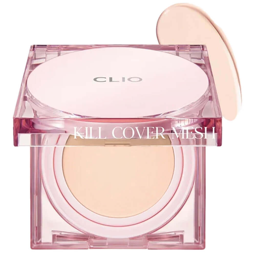 Увлажняющий кушон для эффекта Glass Skin CLIO Kill Cover Mesh Glow Cushion SPF50+ PA++++ 2 Lingerie