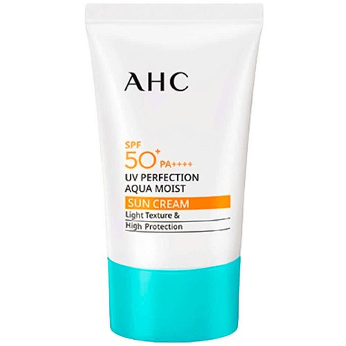 Лёгкий увлажняющий солнцезащитный крем AHC UV Perfection Aqua Moist Sun Cream SPF50+ PA++++