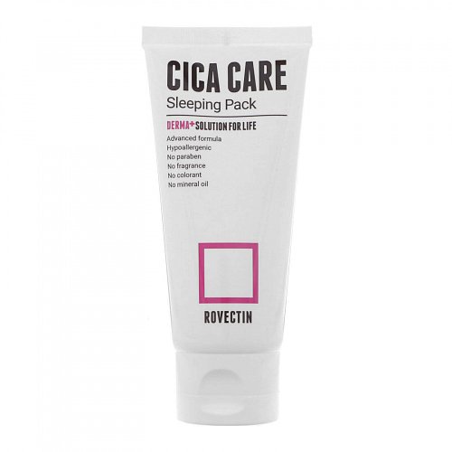 Ночная цика-маска Rovectin Cica Care Sleeping Pack