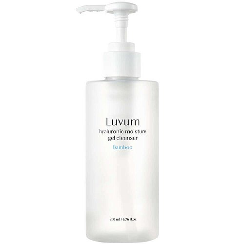 Гиалуроновый гель-пенка для умывания Luvum Hyaluronic Moisture Gel Cleanser Bamboo
