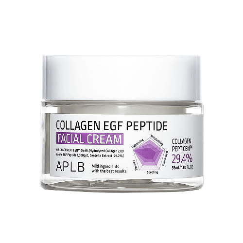 Крем для упругости кожи c коллагеном APLB Collagen EGF Peptide Facial Cream