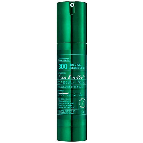 Интенсивный бустер с микроиглами для чувствительной кожи VT Cosmetics Pro Cica Reedle Shot 300
