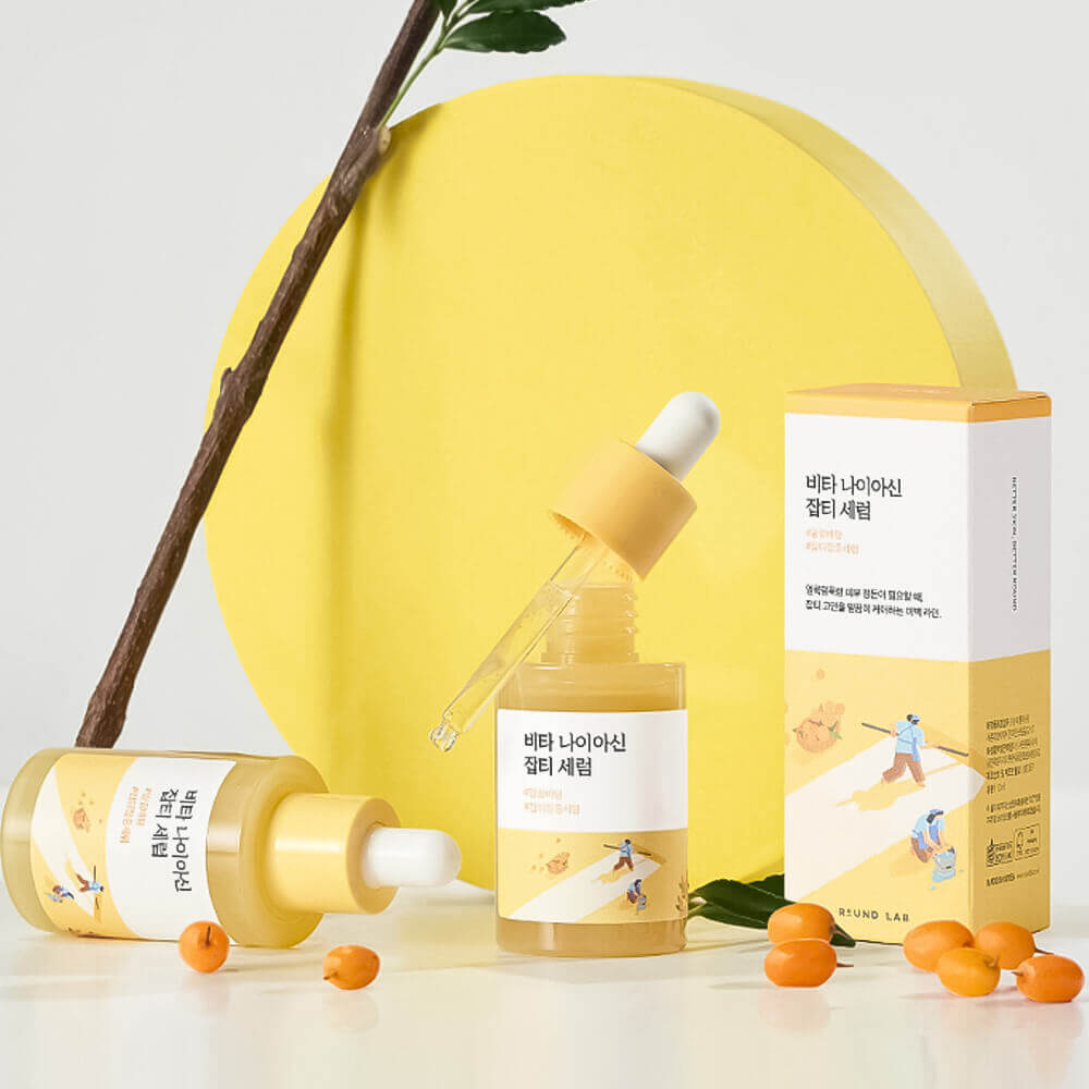 Осветляющая капсульная сыворотка с ниацинамидом Round Lab Vita Niacinamide Dark Spot Serum