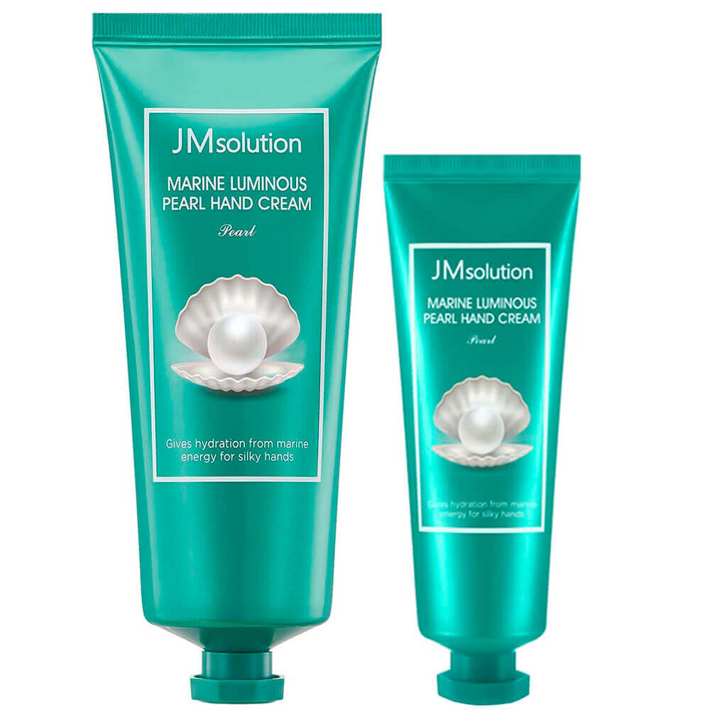 Увлажняющий крем для рук с жемчугом JMsolution Marine Luiminous Pearl Hand Cream