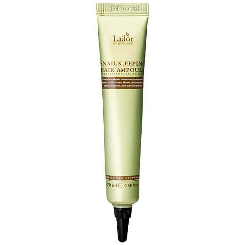 Ночная восстанавливающая сыворотка для волос Lador Snail Sleeping Clinic Ampoule