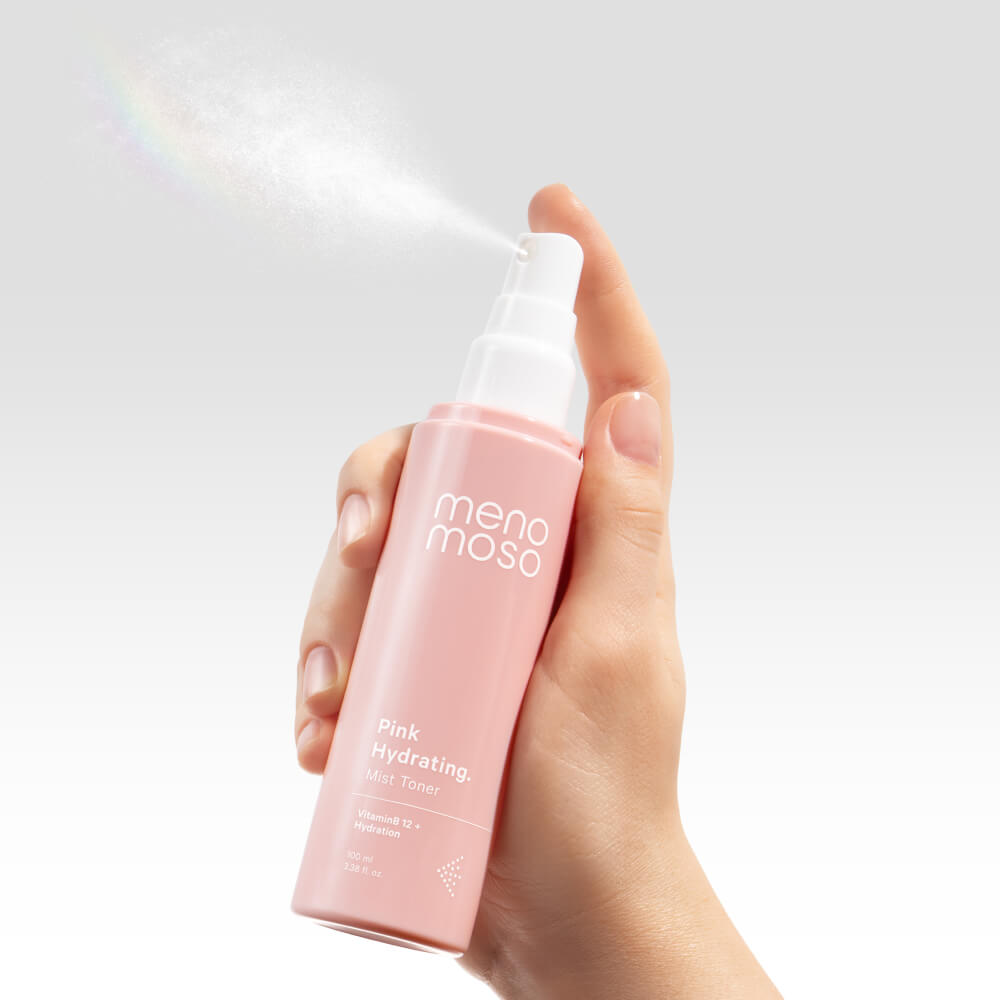 Увлажняющий тонер-мист для сияния кожи MenoMoso Pink Hydrating Mist Toner