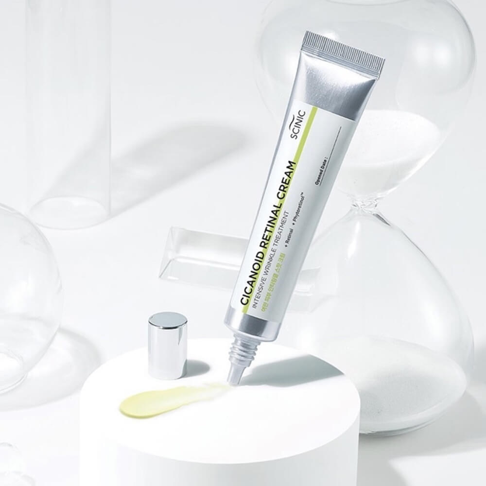 Антивозрастной крем с циканоидом и ретинолом Scinic Cicanoid Retinal Cream