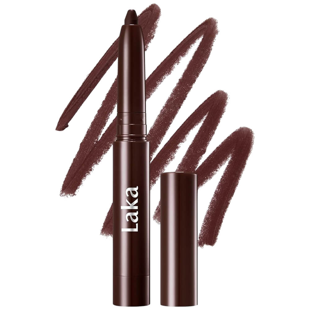 Стойкий кремовый карандаш для губ Laka Lip Liner 08 Burnt Brown