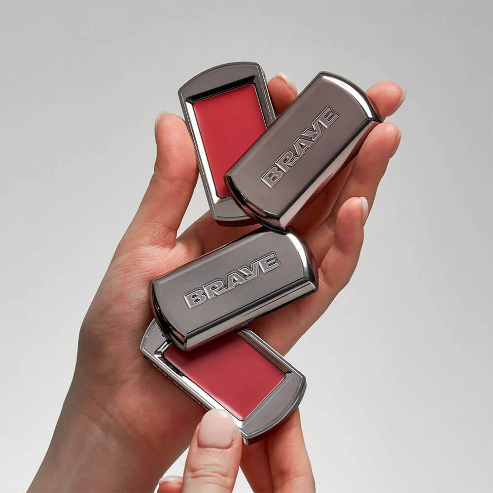 Компактный вельветовый бальзам для губ и щёк BRAYE Lipsleek Blur