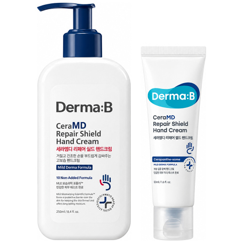 Восстанавливающий крем для рук с церамидами и маслами Derma:B CeraMD Repair Shield Hand Cream