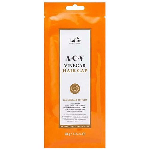 Маска-шапочка для волос с яблочным уксусом Lador ACV Vinegar Hair Cap