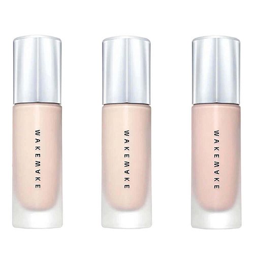 Матовый тональный флюид для лица WAKEMAKE Water Velvet Cover Foundation SPF38 PA++