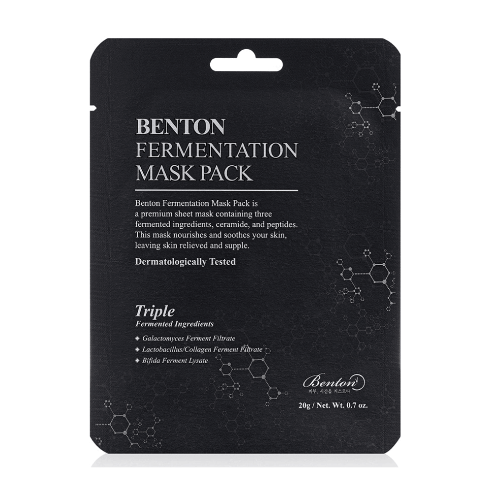 

Восстанавливающая тканевая маска с пробиотиками Benton Fermentation Mask Pack