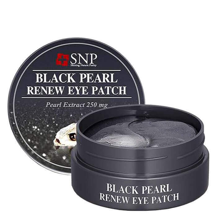 

Гидрогелевые патчи с жемчугом SNP Black Pearl Renew Eye Patch
