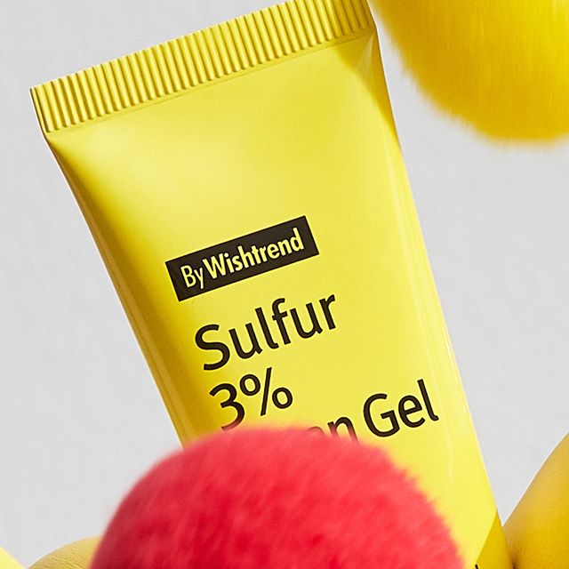 Локальный гель против акне с серой By Wishtrend Sulfur 3% Clean Gel