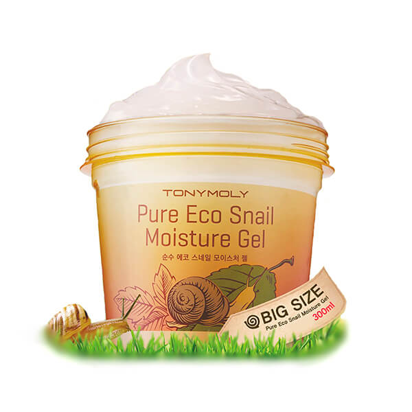 

Универсальный гель для лица и тела с муцином улитки Tony Moly Pure Eco Snail Moisture Gel