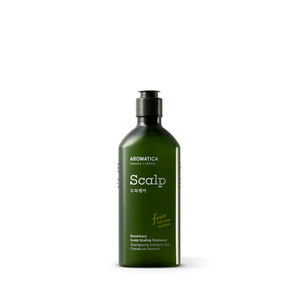 Бессульфатный укрепляющий шампунь с розмарином AROMATICA Rosemary Scalp Scaling Shampoo 250 мл