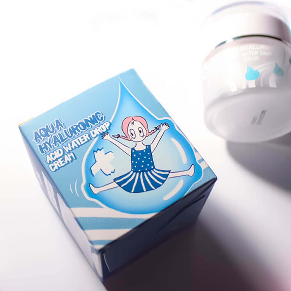 Увлажняющий гиалуроновый крем для лица Elizavecca Aqua Hyaluronic Acid Water Drop Cream