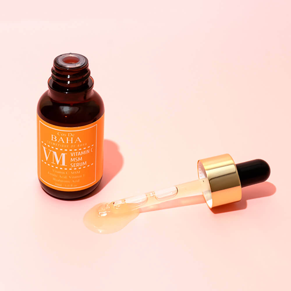 Сыворотка с витамином C от пигментации Cos De Baha Vitamin C MSM Serum VM