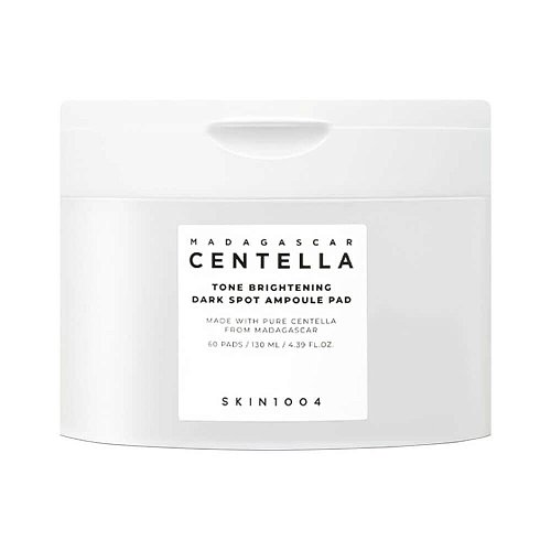 Осветляющие пэды с центеллой SKIN1004 Madagascar Centella Tone Brightening Dark Spot Ampoule Pad