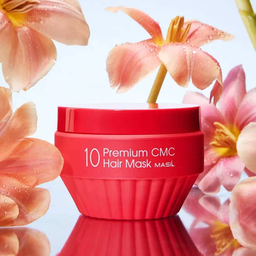 Восстанавливающая маска для волос с коллагеном и кератином Masil 10 Premium CMC Hair Mask