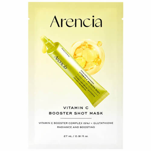 Тканевая маска от пигментации с витамином C Arencia Vitamin C Booster Shot Mask