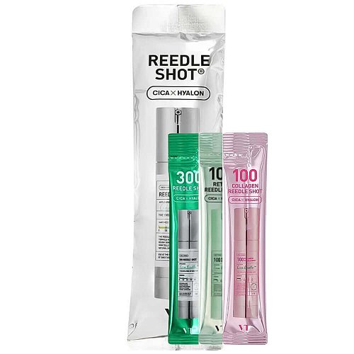 Набор бустер-сывороток с микроиглами VT Cosmetics Reedle Shot Universe Kit