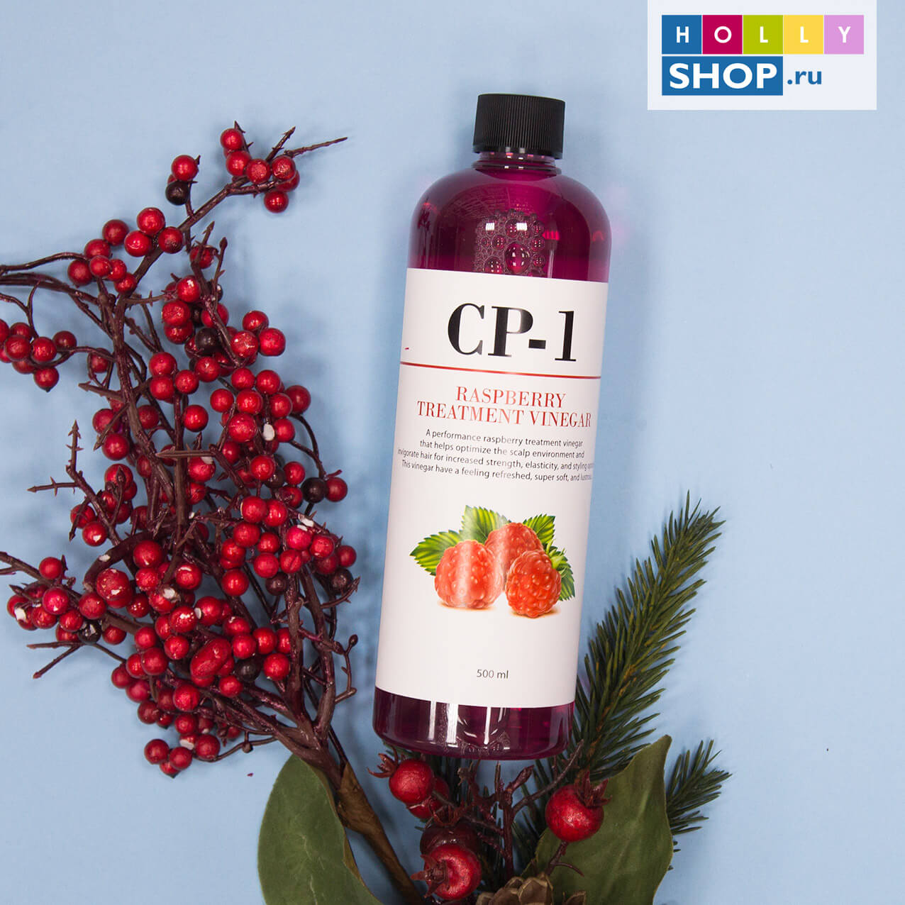 Малиновый ополаскиватель для волос на основе уксуса CP-1 Raspberry Treatment Vinegar