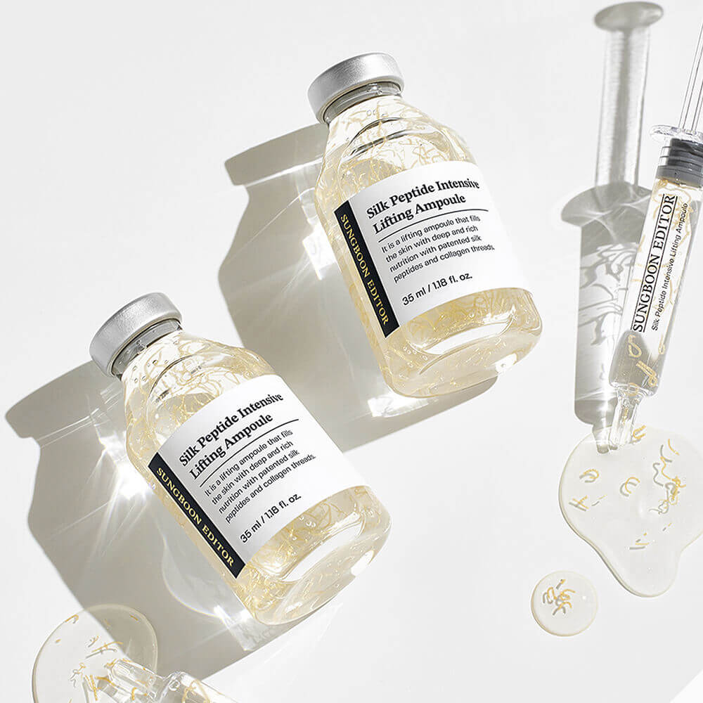 Лифтинг-ампула с пептидами и золотом Sungboon Editor Silk Peptide Intensive Lifting Ampoule