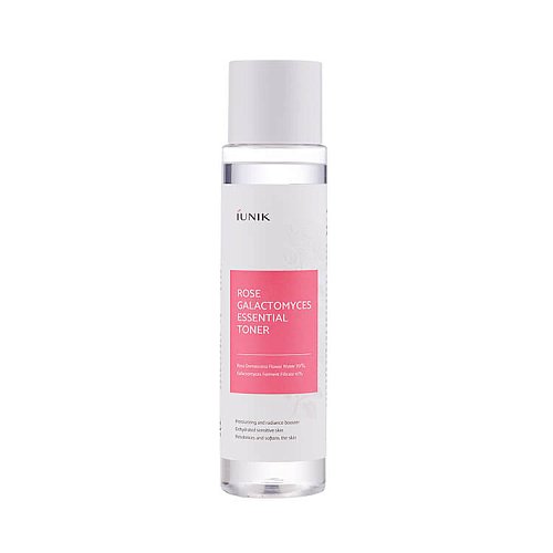 Тонер для улучшения тона кожи с розой iUnik Rose Galactomyces Essential Toner