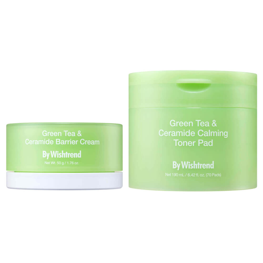 Лучший Линейка с зелёным чаем в корейской косметике