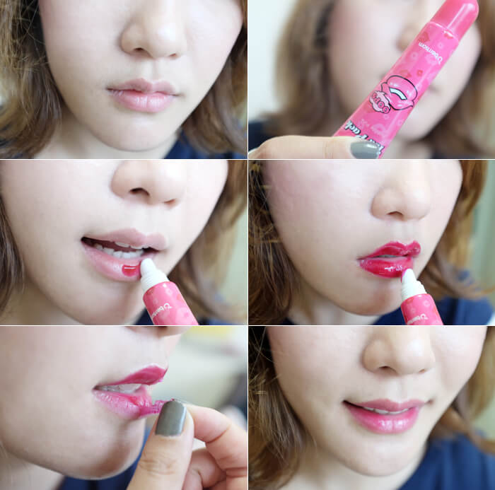 Маска-тинт для губ с тату-эффектом Berrisom Oops My Lip Tint Pack