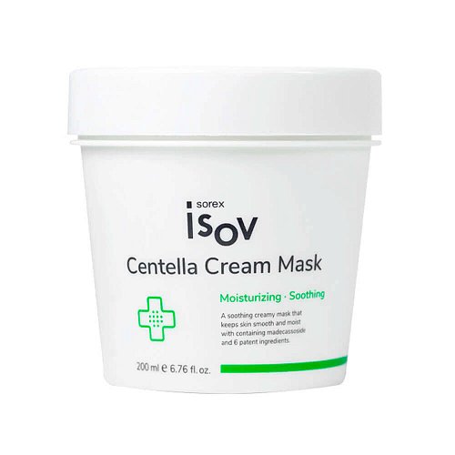 Успокаивающая кремовая маска с центеллой Isov Centella Cream Mask