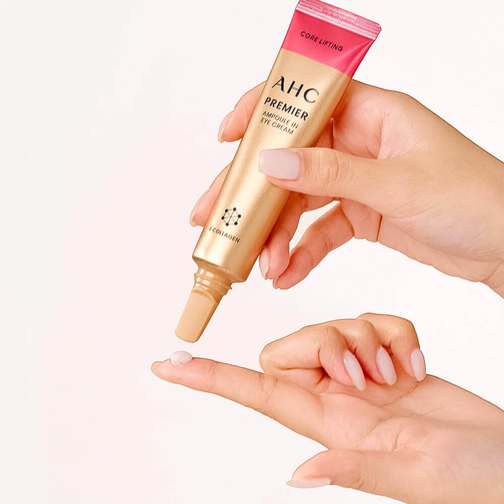 Питательный крем для век с коллагеном на основе розы AHC Premier Ampoule In Eye Cream 6 Collagen