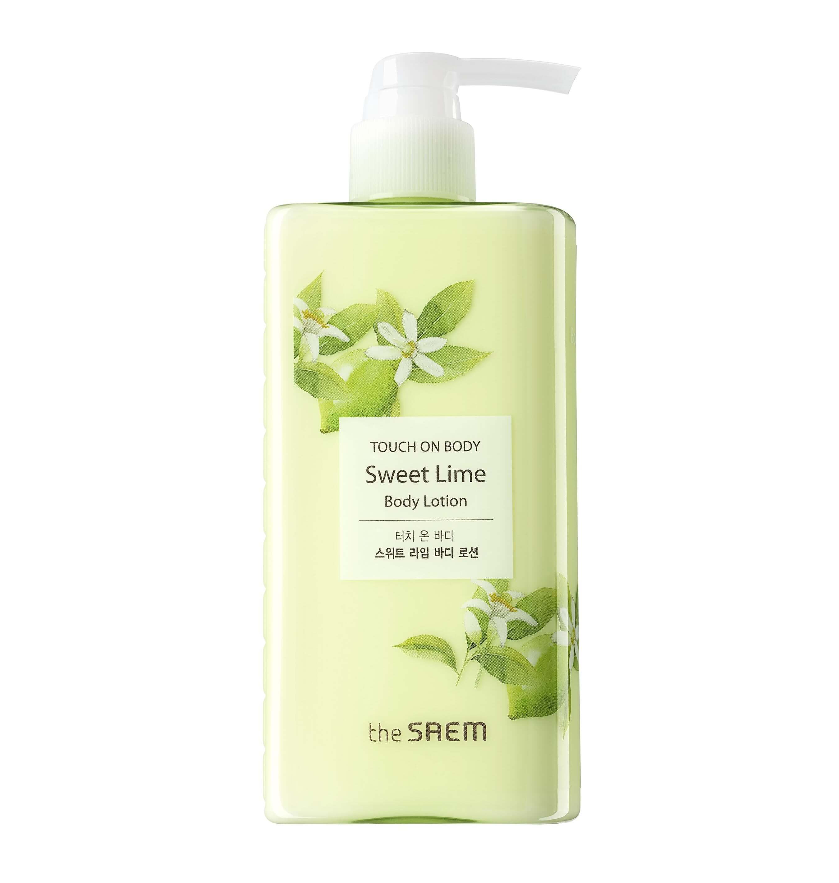 Увлажняющий лосьон для тела с лаймом The Saem Touch On Body Sweet Lime Body Lotion