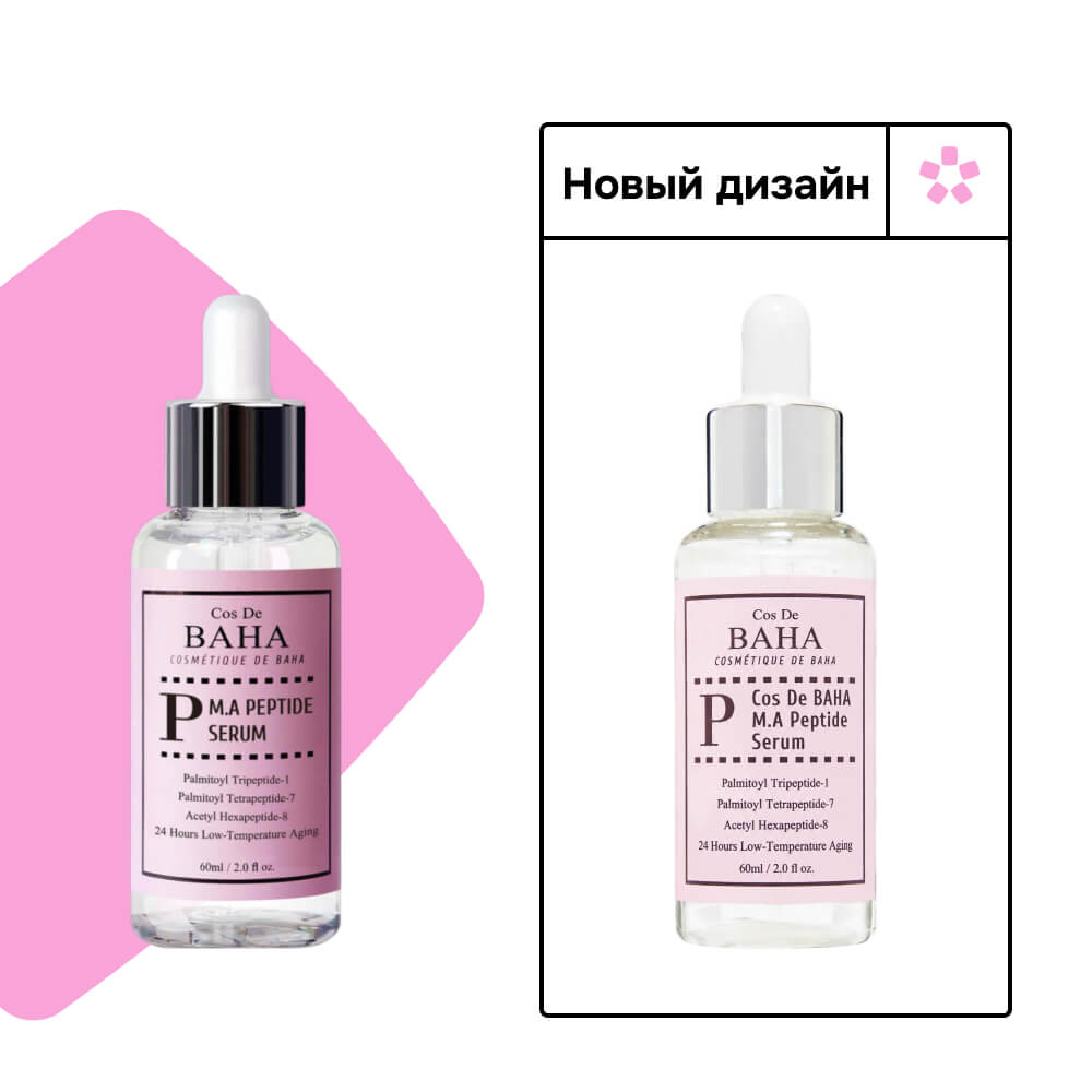 Антивозрастная сыворотка с комплексом пептидов Cos De Baha Peptide Serum