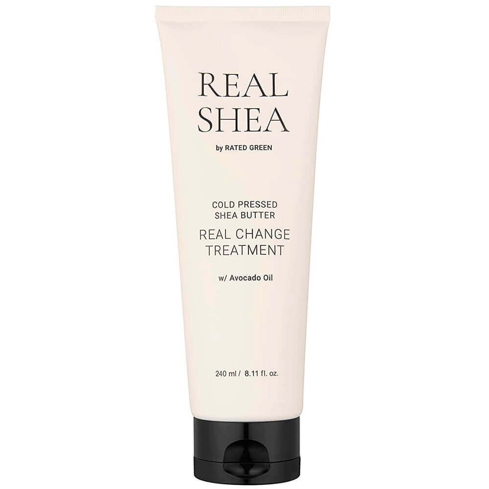 Питательная маска для повреждённых волос с маслом ши RATED GREEN Real Shea Real Changing Treatment