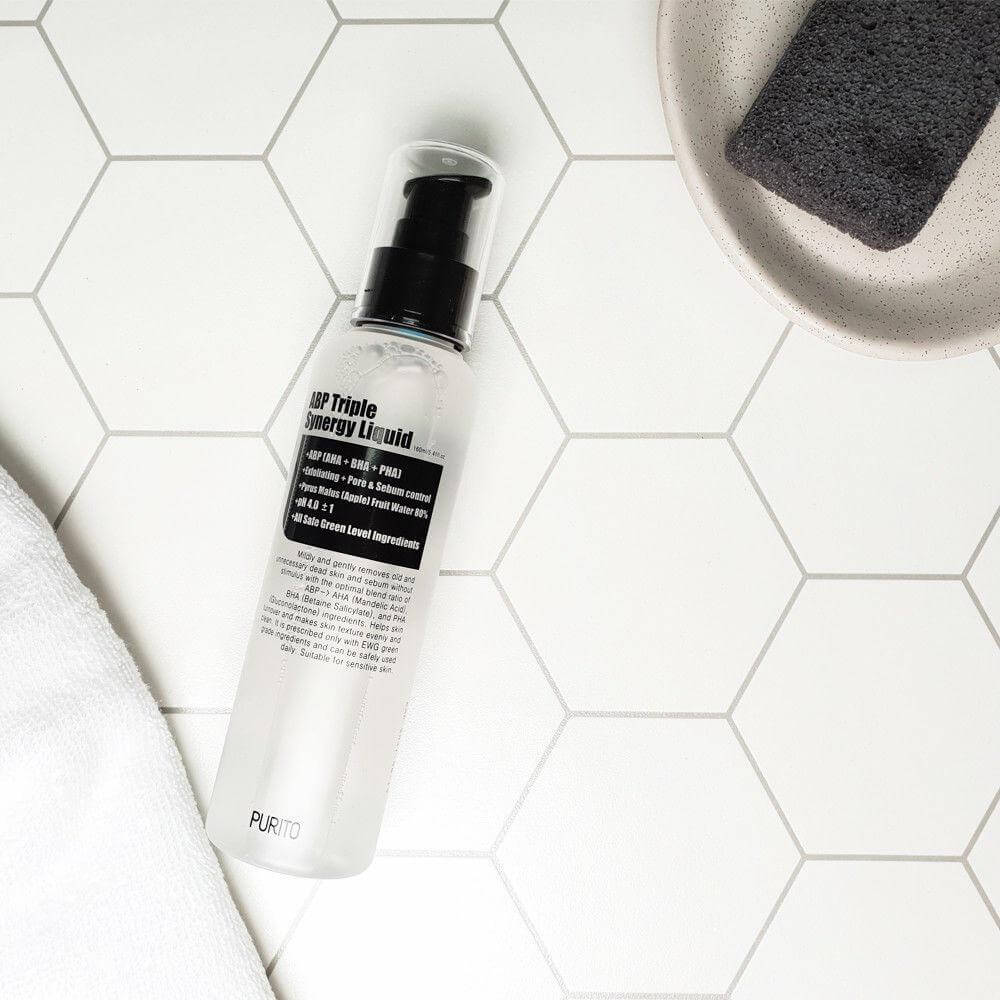 Эссенция для обновления кожи с тройным кислотным комплексом Purito ABP Triple Synergy Liquid
