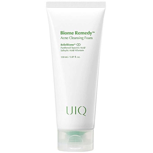 Очищающая пенка с пробиотиками против акне UIQ Biome Remedy Acne Cleansing Foam